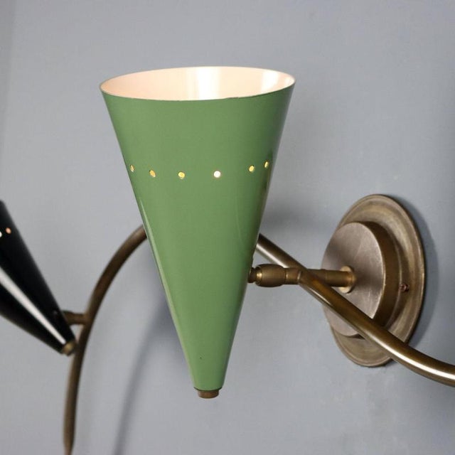 Vintage 3-Light Lamp, 1960s For Sale - Image 4 of 8