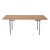 Oak 318 Dining Table by Hans J Wegner for Andreas Tuck For Sale