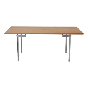 Oak 318 Dining Table by Hans J Wegner for Andreas Tuck