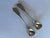 Vintage Silver Mussel Salt and Pepper Holder With Spoons - 3 PCS For Sale - Image 10 of 11