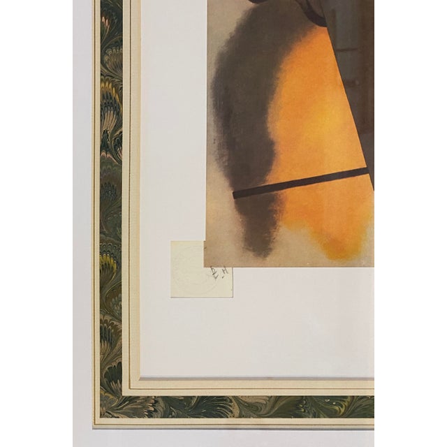 Mid 20th Century Signed Nadia Léger Lithograph, Modernist Surrealist Composition Mona Lisa Motif For Sale - Image 5 of 5