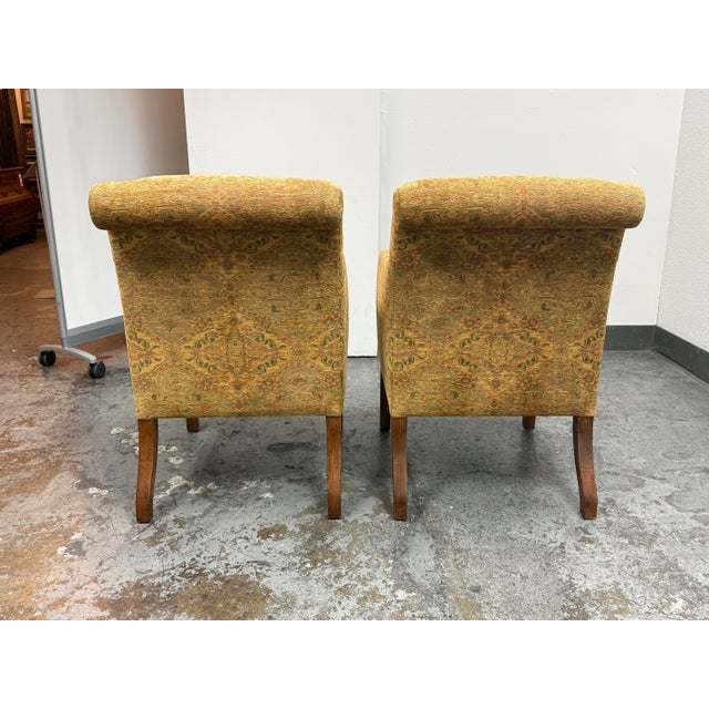 2020s Rose Tarlow Georgian Library Armchairs, Pair For Sale - Image 5 of 12