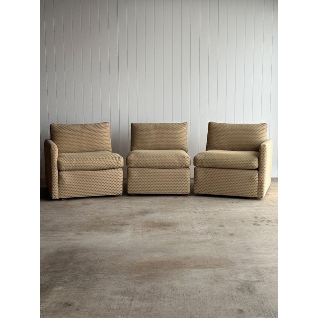 Vintage Three-Piece Modular Lounge Sectional Sofa, Charles Pfister for Knoll For Sale - Image 17 of 18