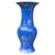Ceramic Mid-20th Century Chinese Mottled Blue Glazed Porcelain Baluster Vase, 1950s For Sale - Image 7 of 8
