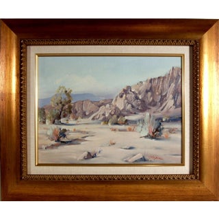 Frederick Richard Chisnall, Desert Scene near Palm Spring, Circa 1950 For Sale