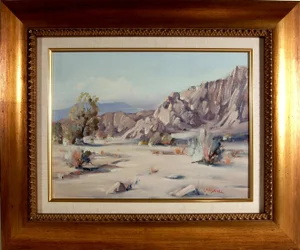 Frederick Richard Chisnall, Desert Scene near Palm Spring, Circa 1950