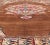 Textile Vintage Turkish Kars Rug With Medallion on a Brown Field With Pops of Color 9'4" X 10'2" For Sale - Image 7 of 10