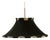 Black and Chrome Ceiling Lamp by Anna Ehrner for Ateljé Lyktan, 1970s For Sale