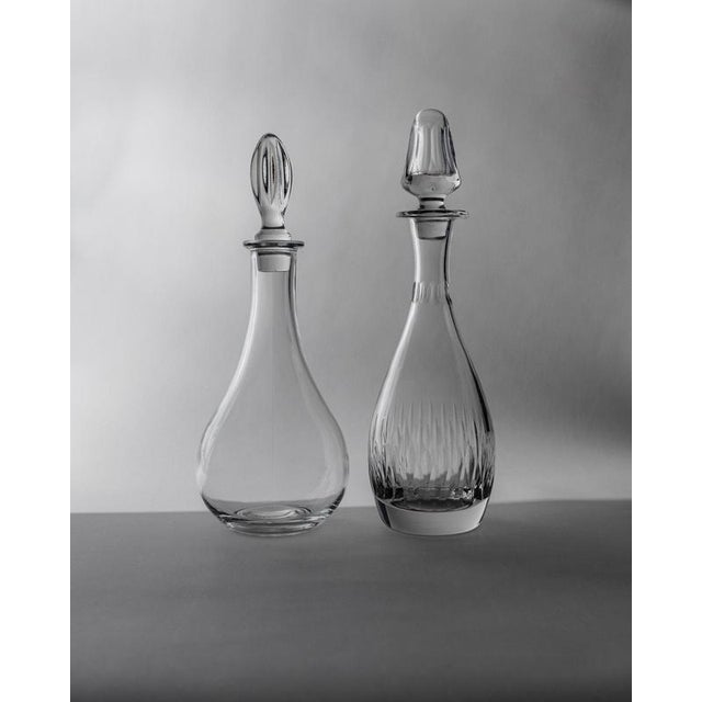 Vintage Murano Glass Decanters with Stoppers, 1980s, Set of 2 For Sale - Image 9 of 12