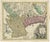 Southern Sweden Provinces Map, 1730 For Sale - Image 11 of 11