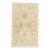 Turkish Oushak Rug Modern Beige Multicolor Handwoven Rug 3'1" X 5' For Sale In Houston - Image 6 of 6
