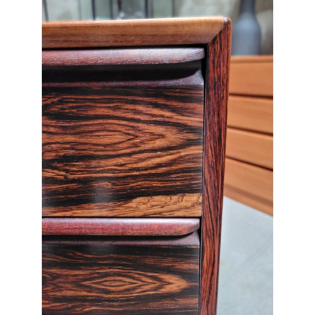 Rosewood Dresser by Westnofa Sweden 1960's For Sale - Image 13 of 15
