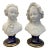 Porcelain Busts, Italy, 1980s, Set of 2 For Sale