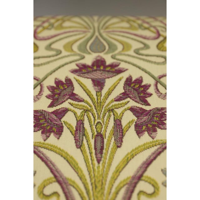 Wood Victorian Gothic Revival Oak Ottomans in the style of Pugin, 1870s, Set of 2 For Sale - Image 7 of 16
