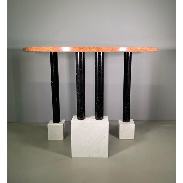 Black Large Last Edition Console by Ettore Sottsass Jr., 1980 For Sale - Image 8 of 14