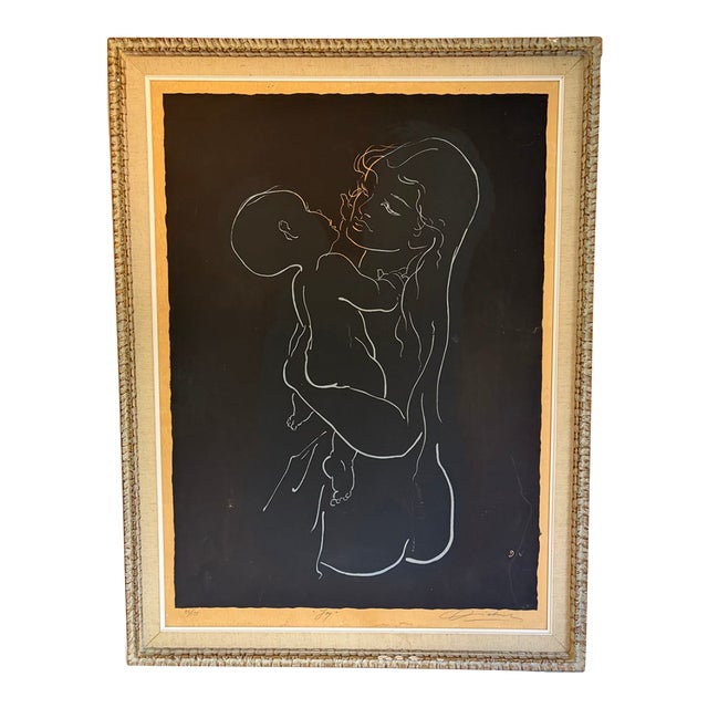 Large Signed Serigraph - Dietrich Grunewald “Joy” For Sale