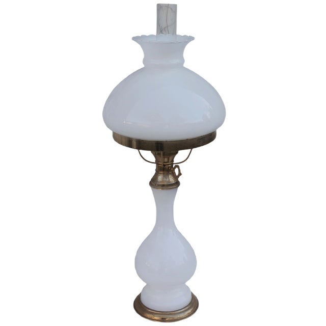 Glass Lamp, 1960s For Sale