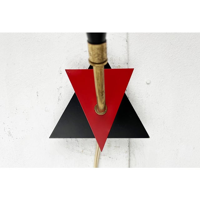 Metal Mid-Century Danish Wall Lamp, 1960s For Sale - Image 7 of 18