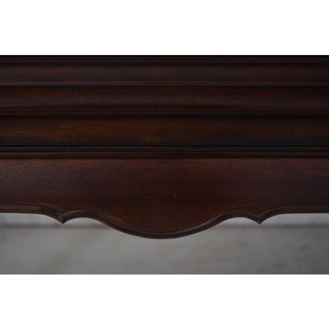 Wood Burl Walnut Chinoiserie Form Tv Media Bar Cabinet For Sale - Image 7 of 16