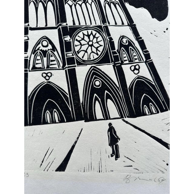 1960s Hansjürg Brunner, Franz Kafka: The Process, 1964, Linocut For Sale - Image 5 of 12