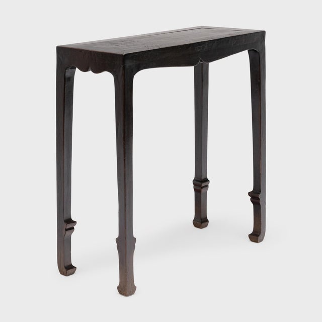 Chinese Petite Chinese Sword Leg Table, 19th Century For Sale - Image 3 of 5
