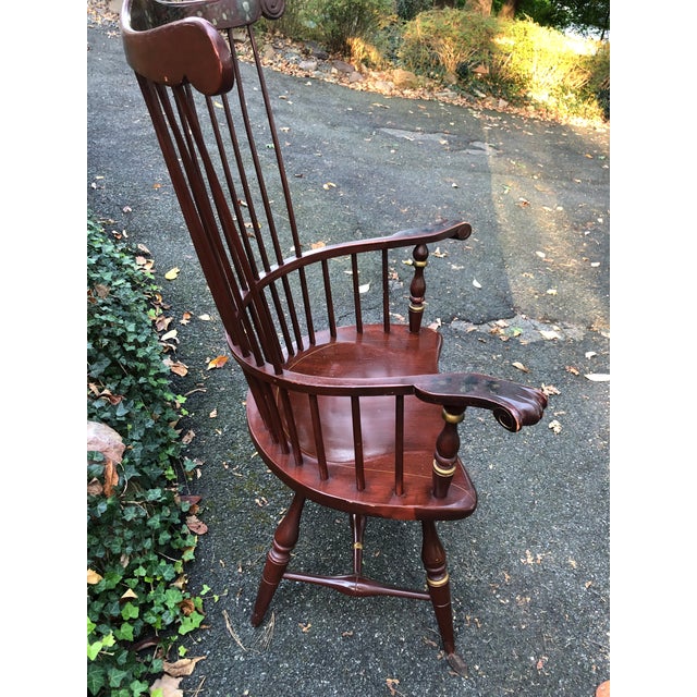 1970s Vintage Ethan Allen Chancellor Chair Chairish