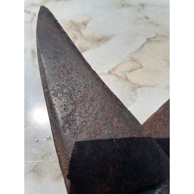 15th Century & Earlier 15th Century Medieval Iron Scissors With Makers Mark Shears 600+ Years Old Antique Tools Farming Tailoring For Sale - Image 5 of 5