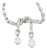 1950s Mid Century 13.10 Carat Total Weight Diamond Platinum Cocktail Necklace For Sale