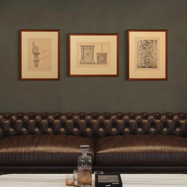 Late 19th Century 19th Century Italian Architectural Prints For Sale - Image 5 of 13