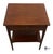 Vintage Craftique Chippendale Style Solid Mahogany Nightstand / Side Table For Sale In Greensboro - Image 6 of 11