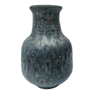 1960s Mid-Century Modern Rorstrand Nylund Volcanic Pottery Vase For Sale
