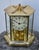 Glass Share Welby Kieninger Obergfell Clock Vintage 400 Day Anniversary Brass Hexagon Glass For Sale - Image 7 of 17