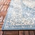 Contemporary Marina Indoor Outdoor Rug Cream & Blue 4'x6' For Sale - Image 3 of 5