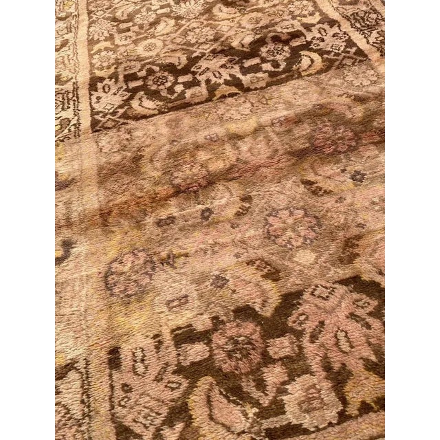 Brown Herati Hamadan Runner For Sale - Image 8 of 18