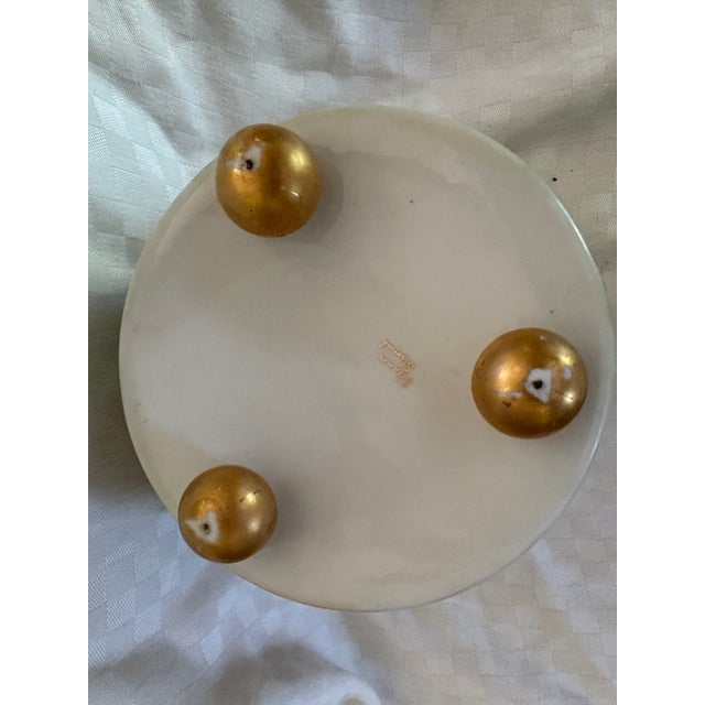Antique Hand Painted French Porcelain Cachepot For Sale In Lexington, KY - Image 6 of 8