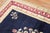 Black Antique Zabihi Collection Turkish Ghiordes Floral Rug - 4'4" x 5'10" For Sale - Image 8 of 8