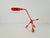Ikea Red Dog Kila Table Lamp on Wheels by Harry Allen for Ikea, 2000s For Sale - Image 4 of 8