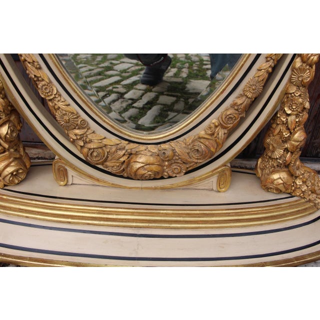 Wood Art Deco Mirror by Maurice Dufrene, 1918 For Sale - Image 7 of 12