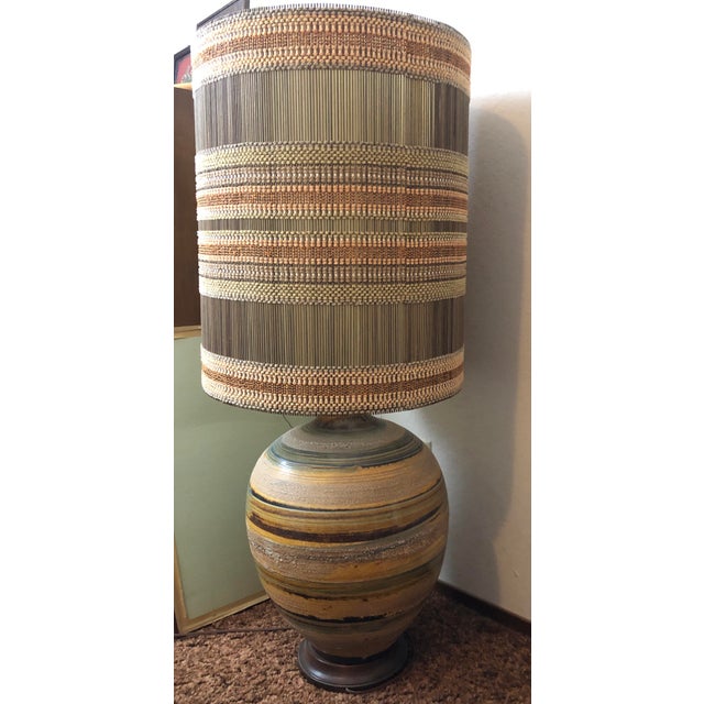 1960s Mid-Century Table Lamp Base Only For Sale - Image 4 of 4
