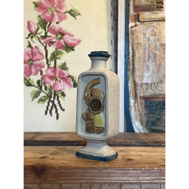 Vintage Takahashi Elephant Bud Vase For Sale - Image 4 of 7