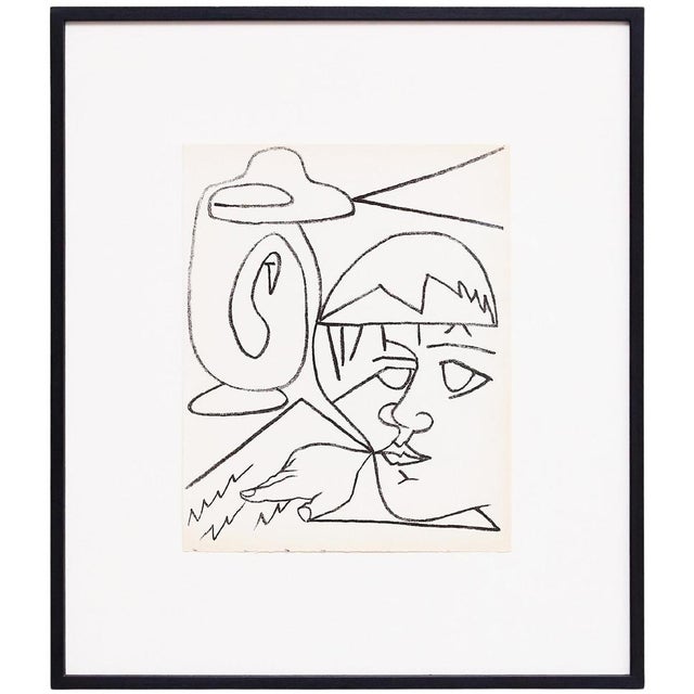 Françoise Gilot, The Reader, 1951, Lithograph, Framed For Sale - Image 10 of 10