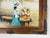 1960s Vintage Harrison E. Clark Impressionist Woman in Garden Oil on Canvas Painting, Framed For Sale - Image 9 of 12