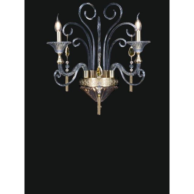 Not Yet Made - Made To Order Collection Dubai Ceiling Lamp in Metal and Crystal by Jago For Sale - Image 5 of 8