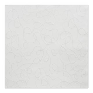 Sample - Schumacher Copeland Wallpaper in Platinum For Sale