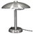 Art Deco Nickel Mushroom Table Lamp, Europe, 1930s For Sale - Image 12 of 12