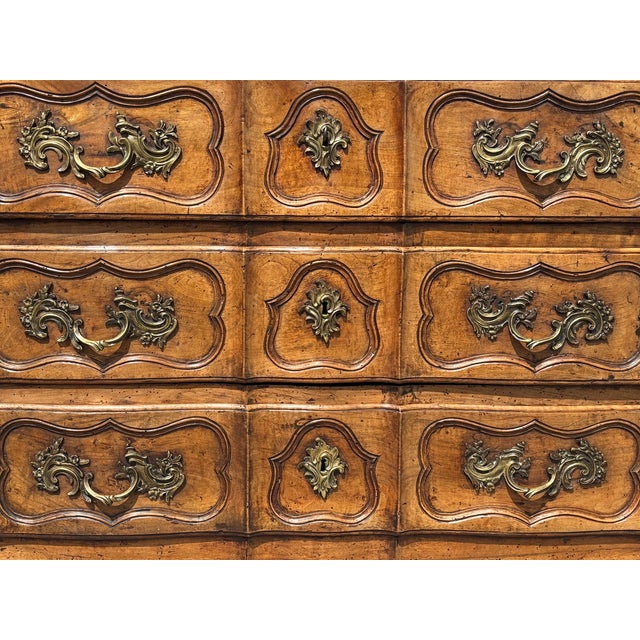 18th Century Louis XI Walnut Commode, 1760 For Sale - Image 13 of 14