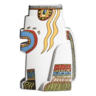 Leones Series Vase in Porcelain by Javier Mariscal for Rosenthal Studio-Line, 1980s For Sale