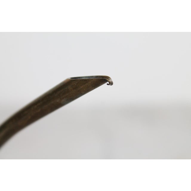 Mid 20th Century Vintage English Brass Watering Can For Sale - Image 5 of 11