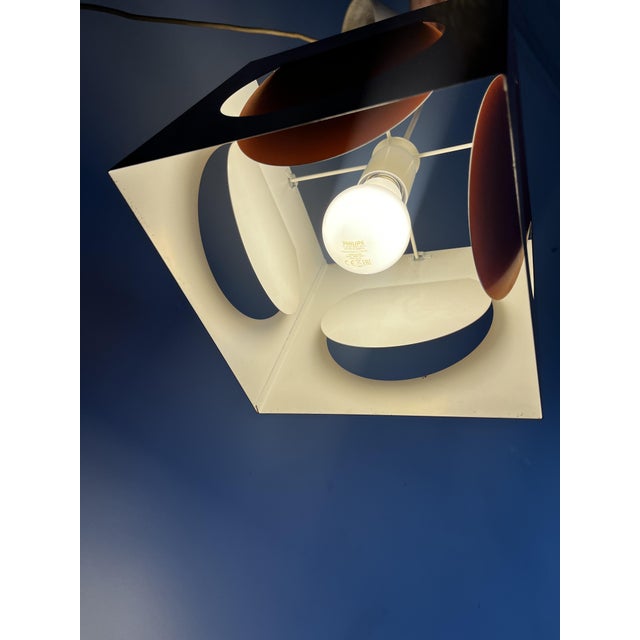 Cube Pendant Lamp by Shogo Suzuki, 1960s For Sale - Image 12 of 13