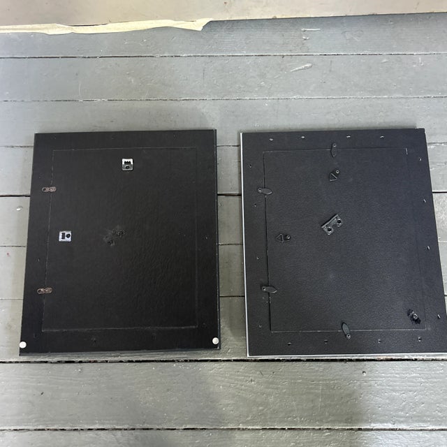 2020s Two Contemporary Original Wayne Cunningham Abstract Marker Drawings on Vintage Book Paper - Set of Two For Sale - Image 5 of 5